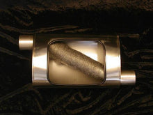 Load image into Gallery viewer, Stainless Works 2.25in ID CENTER INLET/ 2.25in OD CENTER OUTLET 5inX9in - TM5S22C22C
