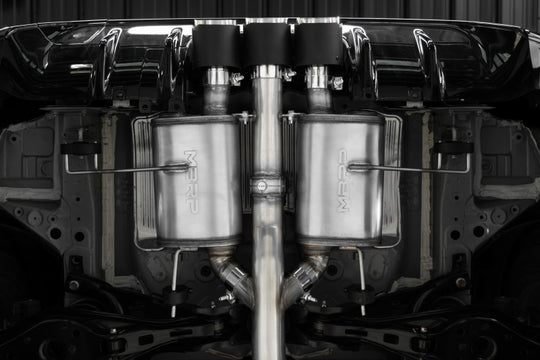 MBRP 2024+ Acura Integra Type-S Armor Pro 3in Active Profile Catback Exhaust - Carbon Fiber Tips - S49043CF