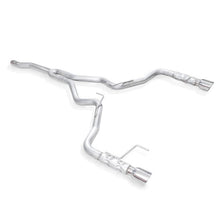 Load image into Gallery viewer, Stainless Works 2015-16 Mustang 2-1/2in Catback Retro Chambered Mufflers - M15ECBSW