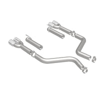 Load image into Gallery viewer, MagnaFlow Axle-Back, SS, 3in, Quad Split Rear 3.5 Tips 2015 Dodge Challenger incl SRT Hellcat - 19206