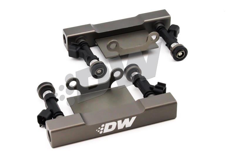 DeatschWerks 04-06 Subaru STI/LGT Side Feed to Top Feed Fuel Rail Conv Kit w/ 1000cc Injectors - 6-101-1000