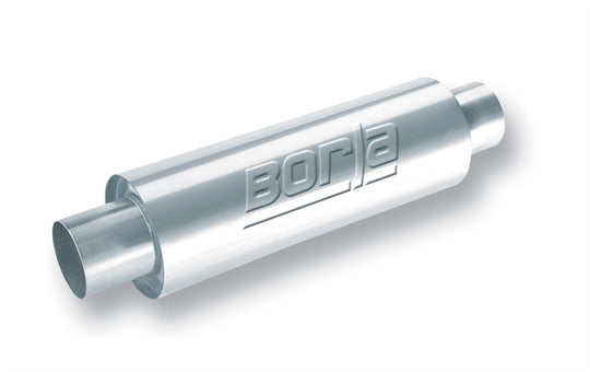Borla XR-1 Racing Sportsman 3 inch Outlet / 3 inch Inlet Round Muffler - 40085