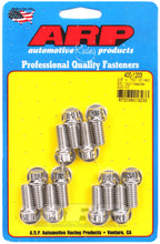 Load image into Gallery viewer, ARP 3/8 x .750 drilled SS 12pt header bolt kit - 400-1203