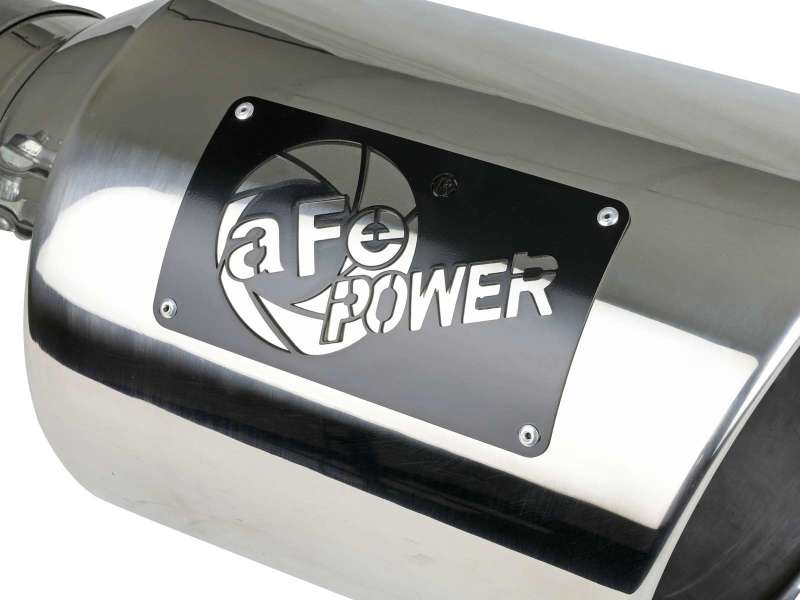 aFe Power Universal 5in Inlet 8in Outlet MACH Force-XP Clamp-On Exhaust Tip - Polished - 49T50801-P15