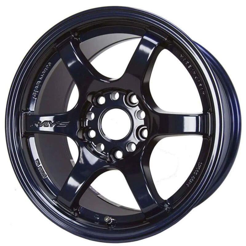 Gram Lights 57DR 15x8.0 +35 5x114.3 Dark Blue Wheel - WGIE35ED