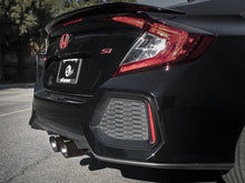 Load image into Gallery viewer, aFe Takeda 3in 304 SS Cat-Back Exhaust w/ Dual Center Black Tips 17+ Honda Civic Si (2dr) I4 1.5L - 49-36618-B