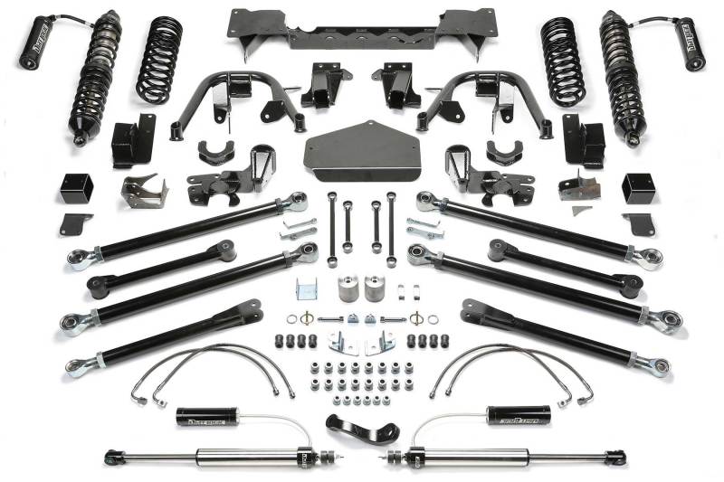 Fabtech 07-18 Jeep JK 4-Door 3in Crawler C/O w/Dlss 2.5 C/O Resi & Rr Dlss Resi - K4066DL