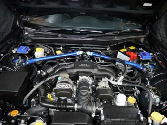 Cusco PowerBrace Strut Support Fr Strut to Firewall 35mm OD Non-Adj Subaru BRZ/Toyota 86/Scion FR-S - 965 492 ERB