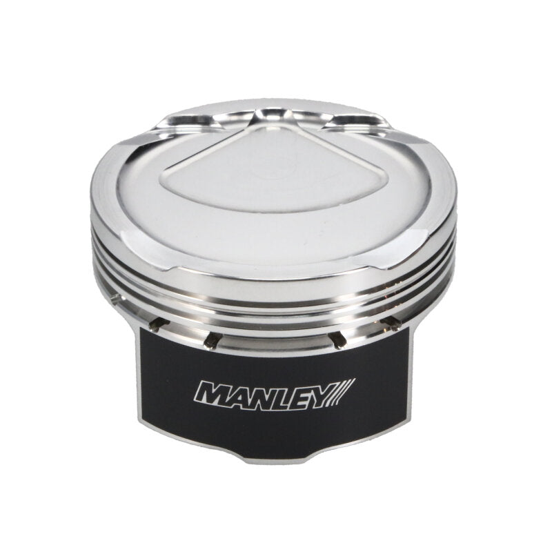 Manley 2013+ Subaru BRZ 86.50mm +.5mm Bore -11.4cc Dish 10.0:1 CR Platinum Series Piston Set - 632605C-4