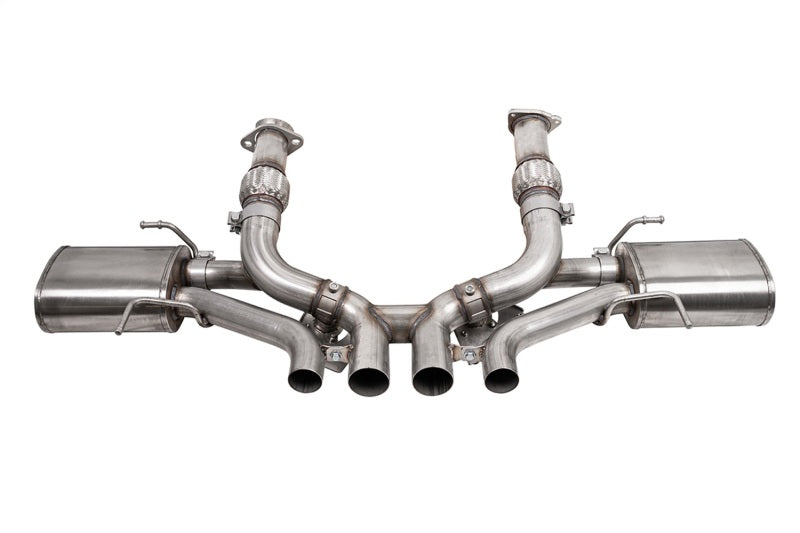 Corsa 23-25 Chevrolet Corvette C8 Z06 3in Valved Cat-Back Exhaust Muffler System (ReUses Stock Tips) - 21111