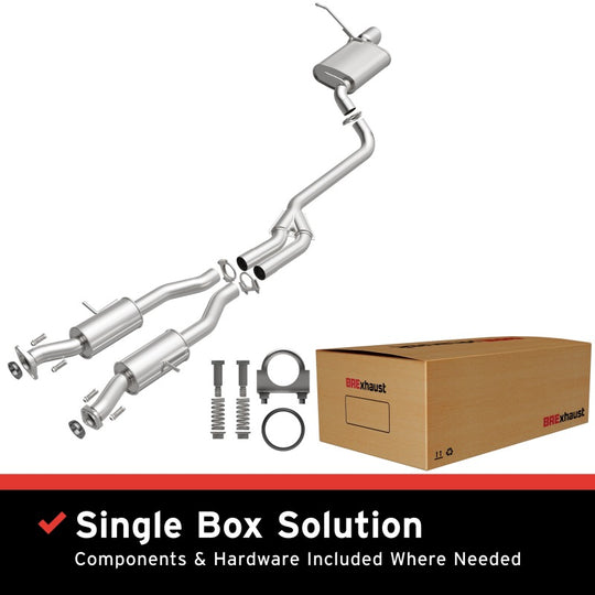 MagnaFlow BRE Exhaust Kit 14-22 Jeep Grand Cherokee WK Grand Cherokee 3.6L - 106-0750