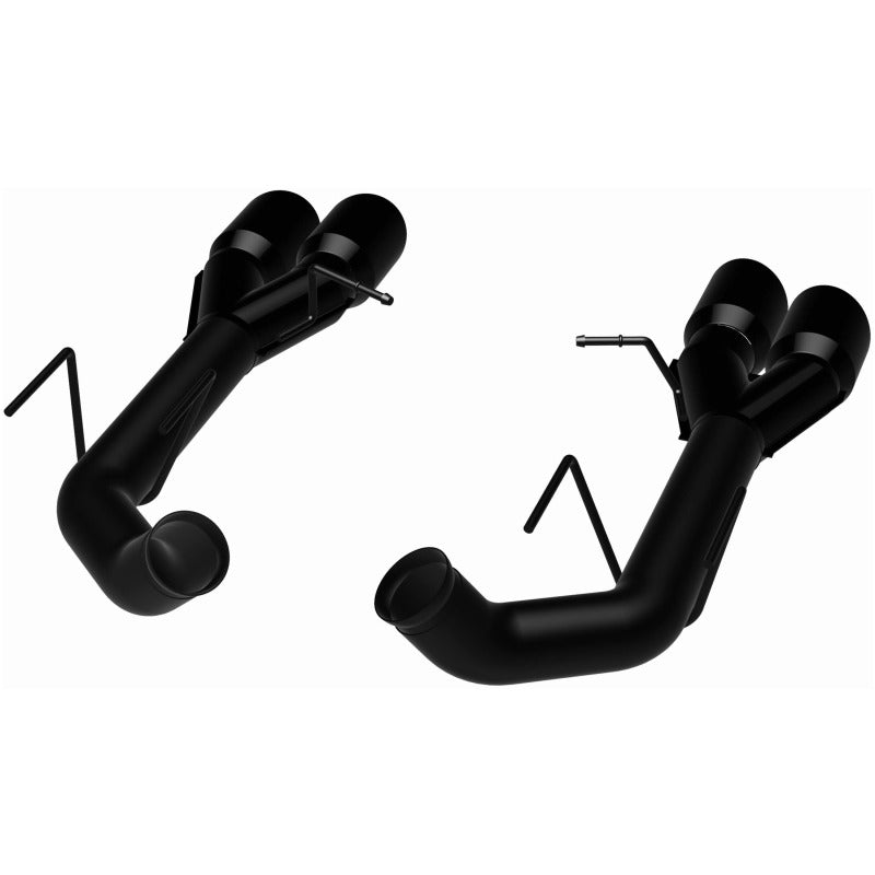 MagnaFlow 13 Ford Mustang Shelby GT500 V8 5.8L Quad Split Rear Exit Stainless Cat Back Perf Exhaust - 15177