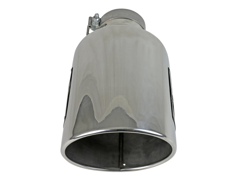 aFe Power MACH Force-Xp 304 Stainless Steel Clamp-on Exhaust Tip - Polished - 49T40801-P15
