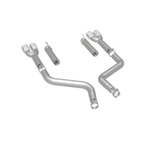 Load image into Gallery viewer, MagnaFlow Axle-Back, SS, 3in, Quad Split Rear 3.5 Tips 2015 Dodge Challenger incl SRT Hellcat - 19206