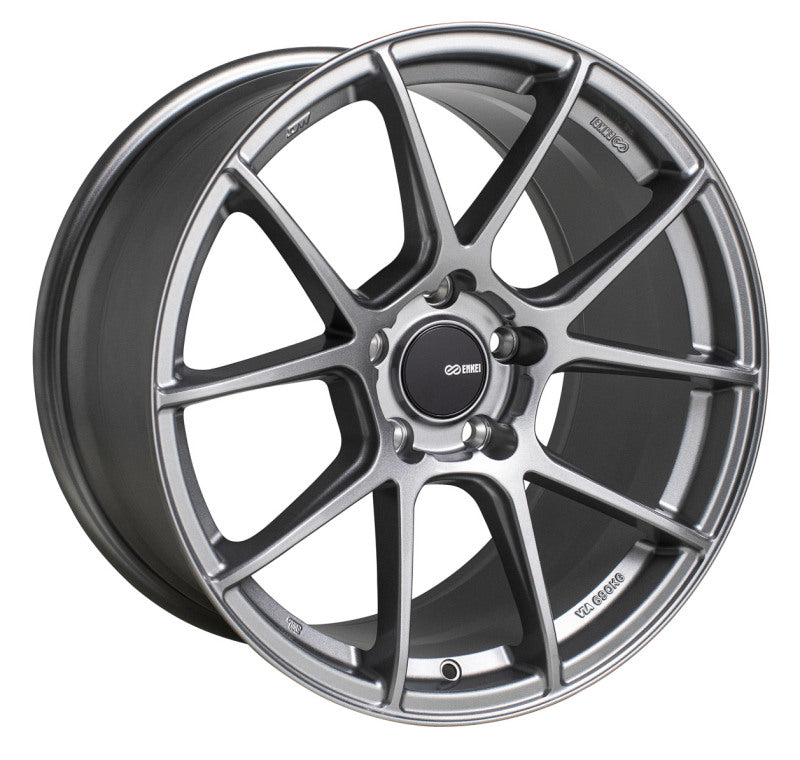 Enkei TS-V 18x9.5 5x100 45mm Offset 72.6mm Bore Storm Grey Wheel - 522-895-8045GR