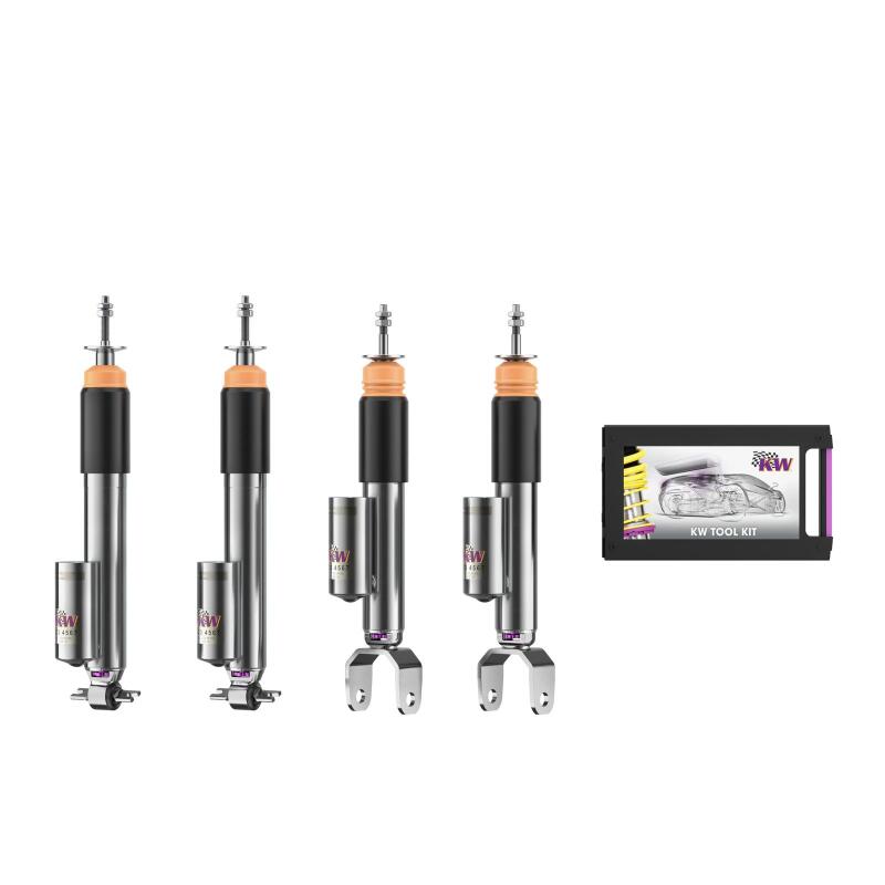 KW Coilover Kit V3 Chevrolet Corvette (C6); all models excl. Z06+ZR1; w/o electronic shock - 35261001