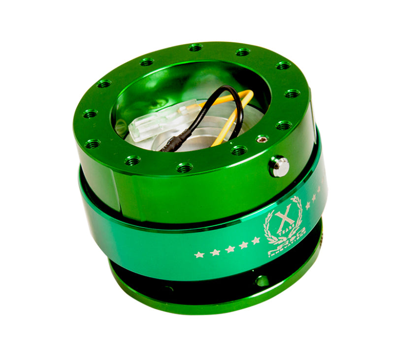 NRG Quick Release Gen 2.0 - Green Body / Green Ring - SRK-200GN