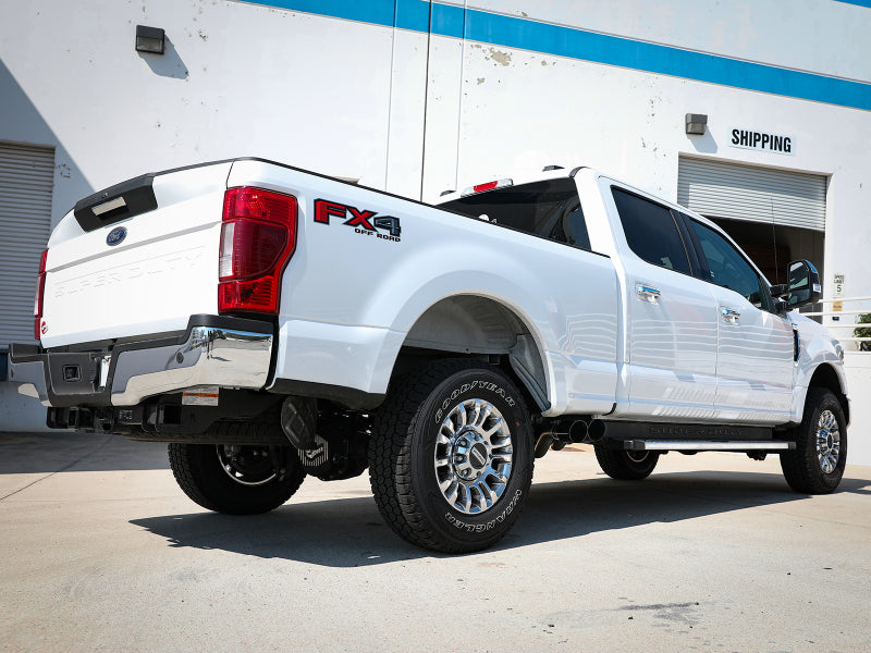aFe Rebel Series 3in 409 SS Cat-Back Exhaust w/ Black Tips 17-20 Ford F-250/F350 V8 6.2L/7.3L - 49-43117-b
