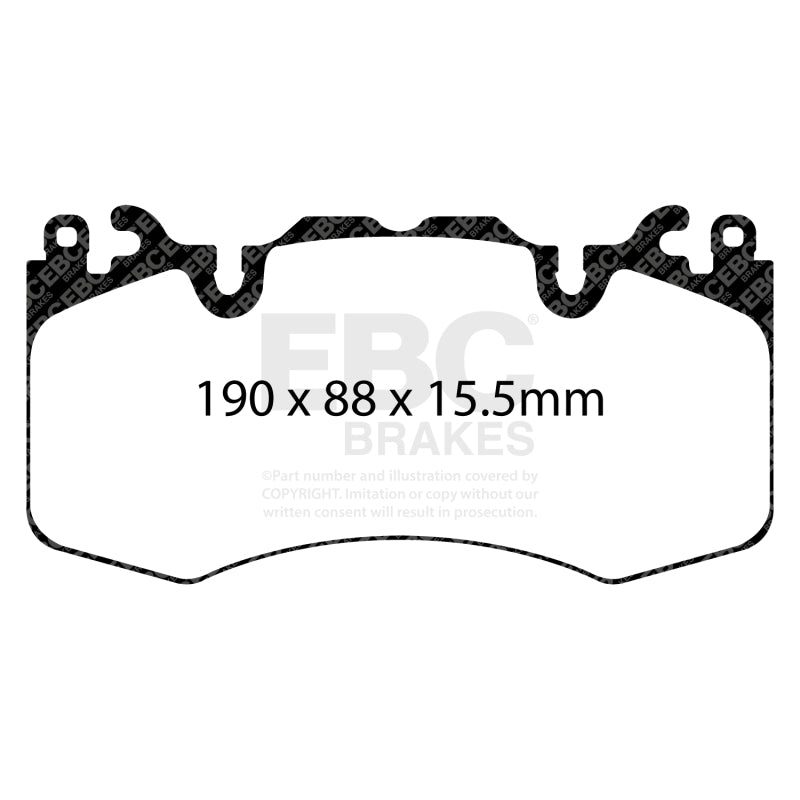 EBC 2020+ Land Rover Defender 90 Bluestuff Front Brake Pads - DP52064NDX