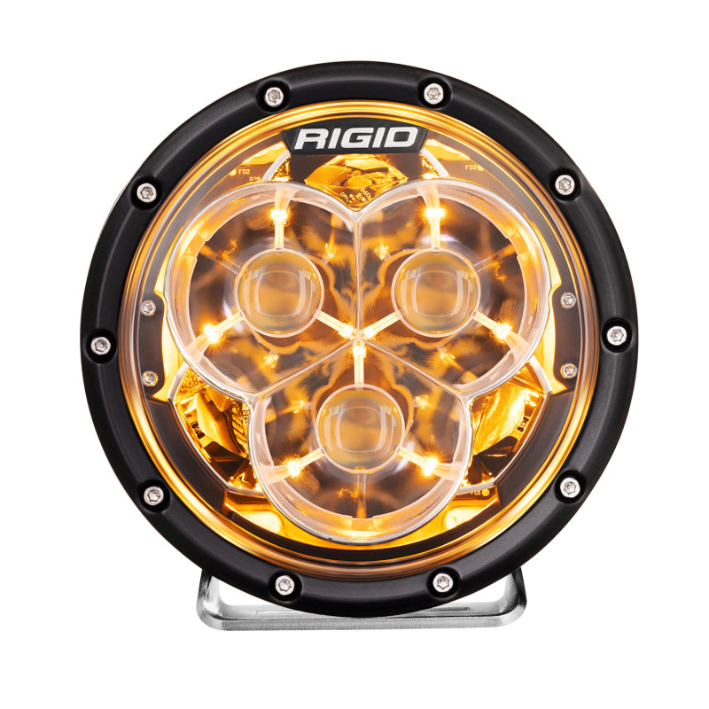 Rigid Industries 360-Series Laser 6in Amber Backlight - 36211