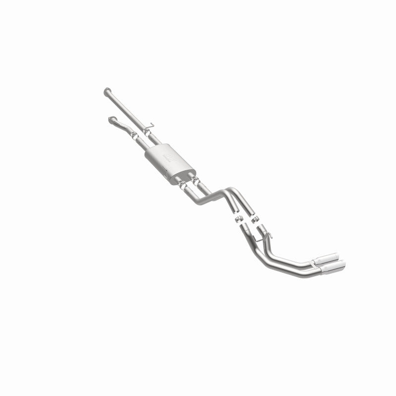 MagnaFlow 14 Toyota Tundra V8 4.6L/5.7L Stainless C/b Exhaust Dual same side pass. rear tire - 15306