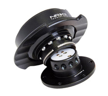 Load image into Gallery viewer, NRG Quick Release Kit Gen 2.5 - Black / Black Ring w/Finger Grooves - SRK-250BK