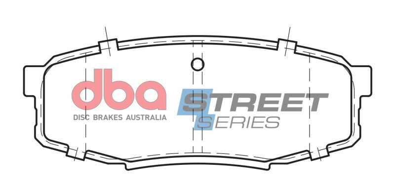DBA 08-19 Lexus LX570 Street Series Rear Brake Pads - DB1857SS
