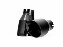 Load image into Gallery viewer, AWE Tuning Audi B9 A5 Track Edition Exhaust Dual Outlet - Diamond Black Tips (Includes DP) - 3020-33034