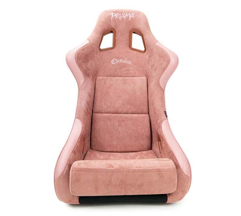 NRG FRP Bucket Seat (Large) Prisma-Chromatic Mauve Vegan Suede w/ Chameleon Back - FRP-302MUV-CHRMTC