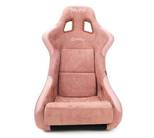 Load image into Gallery viewer, NRG FRP Bucket Seat (Medium) Prisma-Chromatic Mauve Vegan Suede w/ Chameleon Back - FRP-303MUV-CHRMTC