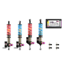 Load image into Gallery viewer, KW 04-05 Porsche Carrera GT Special Edition V5 Coilover Kit W/ Red &amp; Blue Springs - 3097100A