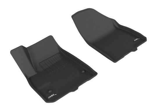 3D MAXpider 2017-2020 Cadillac XT5 Kagu 1st Row Floormat - Black - L1CD01611509