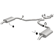 Load image into Gallery viewer, MagnaFlow 75-79 Chevy Corvette V8 5.7L Dual Split Rear Exit Stainless Cat-Back Perf Exhaust - 16710