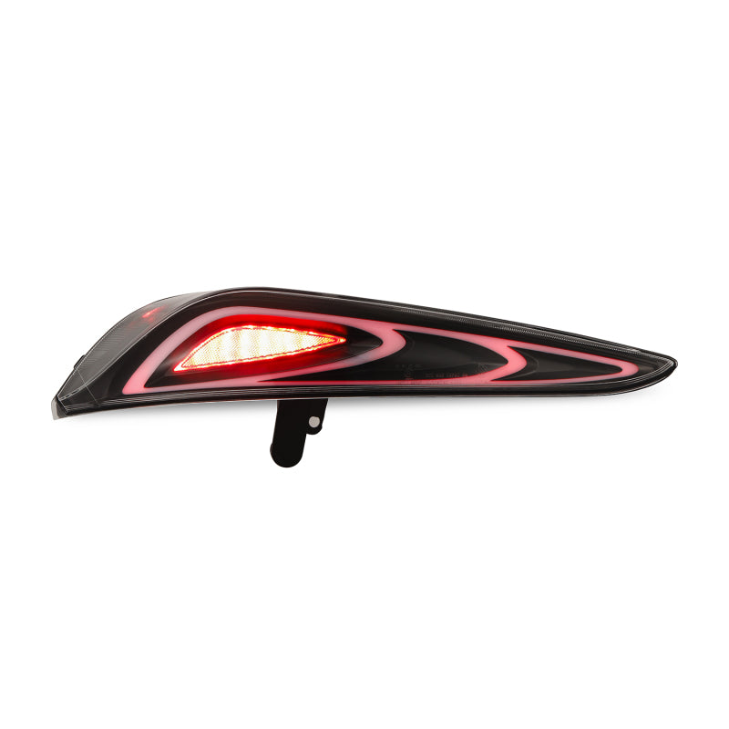 AlphaRex 20-24 Toyota Supra LUXX-Series FT-1 Style LED Tail Lights Black - 609011