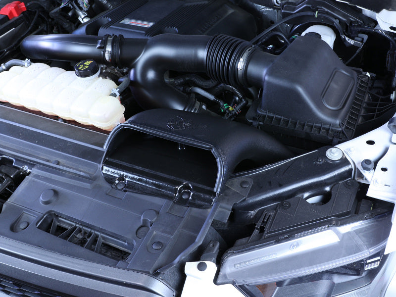 aFe Quantum Cold Air Intake System Scoop 15-18 Ford F150 EcoBoost V6-3.5L/2.7L - 53-10008S