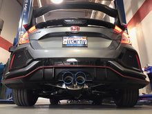 Load image into Gallery viewer, Injen 17-19 Honda Civic Type-R 3in SS Cat-Back Exhaust w/ Dual Burnt Titanium Tips - SES1582TT