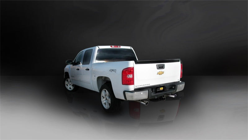 Corsa 2007-2008  Chevrolet Silverado Crew Cab/Short Bed 1500 5.3L V8 Polished Sport Cat-Back Exhaust - 24199