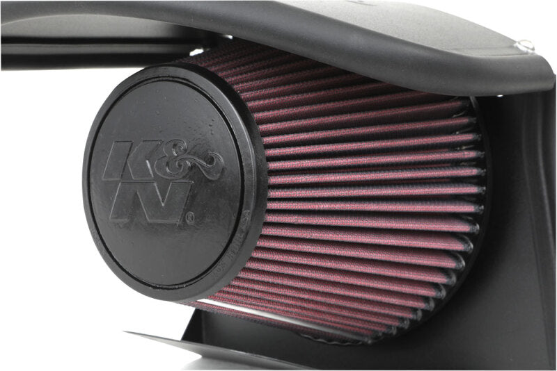 K&N 12-18 Jeep Wrangler V6-3.6L High Flow Performance Intake Kit (12-15 CARB Approved) - 77-1566KP