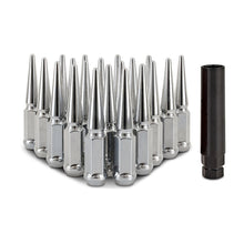 Load image into Gallery viewer, Mishimoto Steel Spiked Lug Nuts M12x1.5 20pc Set - Chrome - MMLG-SP1215-20CH