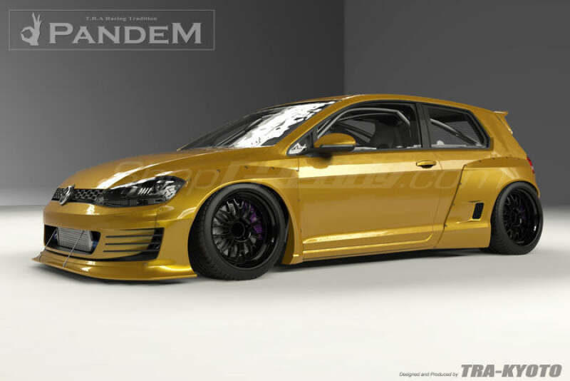 GReddy Pandem Volkswagen Golf MK7 Complete Wide Body Aero Kit (**Special Order**) - 17090310