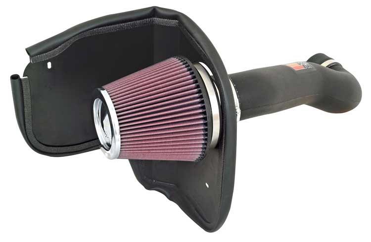 K&N 06-10 Jeep Grand Cherokee 6.1L V8 Performance Intake Kit - 57-1555