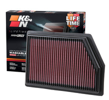 Load image into Gallery viewer, K&amp;N Replacement Panel Air Filter for 2014 Jeep Cherokee 2.4L/3.2L - 33-5009