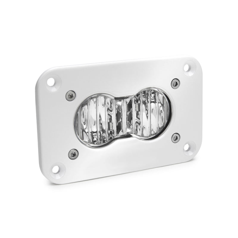 Baja Designs S2 Pro Flush Mount Wide Cornering Pattern White LED Work Light - Clear - 481005WT