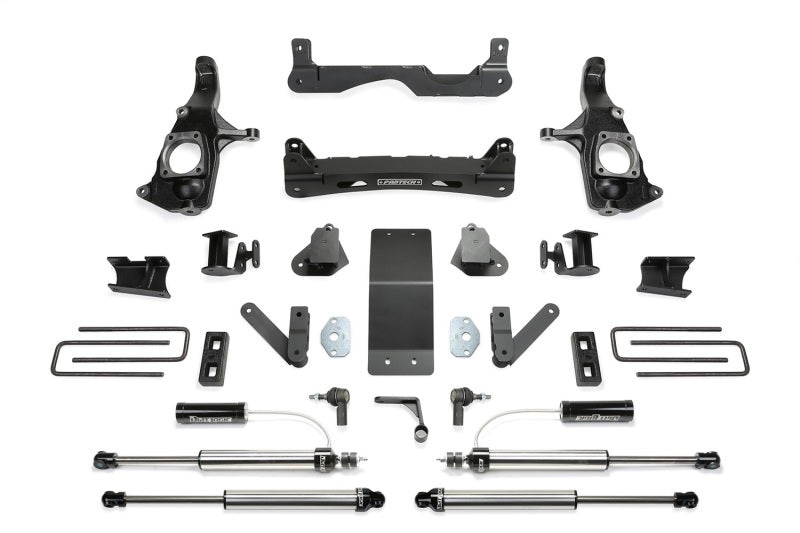 Fabtech 11-19 GM 2500HD 2WD/4WD 4in Basic Sys w/Dlss Resi Shks - K1122DL