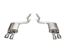 Load image into Gallery viewer, Corsa 24+ Ford Mustang Dark Horse 5.0L 3in Dual Rear Exit Axle-Back w/Twin 4.5in Polish Slash Tips - 21267