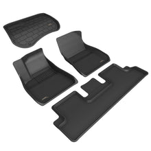 Load image into Gallery viewer, 3D MAXpider 17-19 Tesla Model 3 Kagu Black Full Set Front CARGO LINER (SMOOTH BASIN) - L1TL00401509