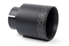 Load image into Gallery viewer, Dinan Double-Walled 4in Clamp-On Exhaust Tip - Black - 4in Outlet / 2.75in Inlet - D663-0601-BOX