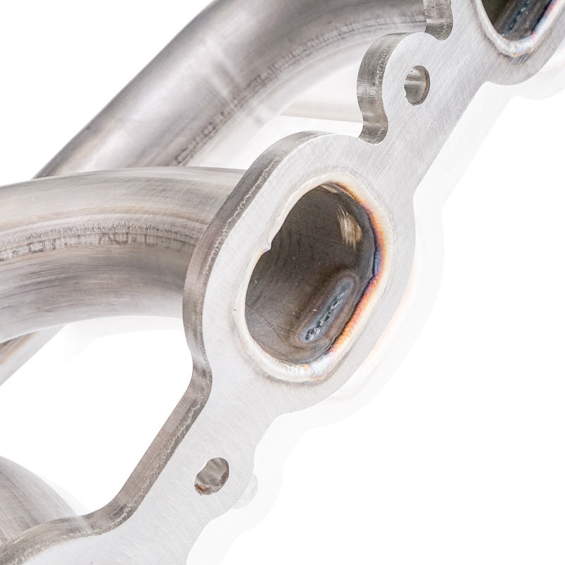 Stainless Works 2019+ Chevrolet Silverado 5.3/6.2 Catted Headers 1-7/8in Primaries 3in Leads X-Pipe - CT19HCAT