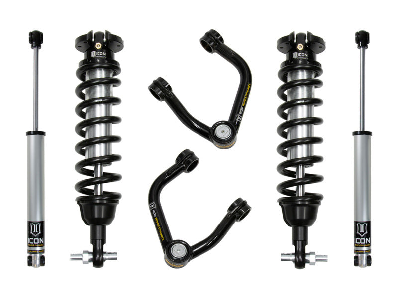 ICON 19-21 Ford Ranger 0-3.5in Stage 2 Suspension System w/ Tubular UCA Alum Knuckle - K93202TA