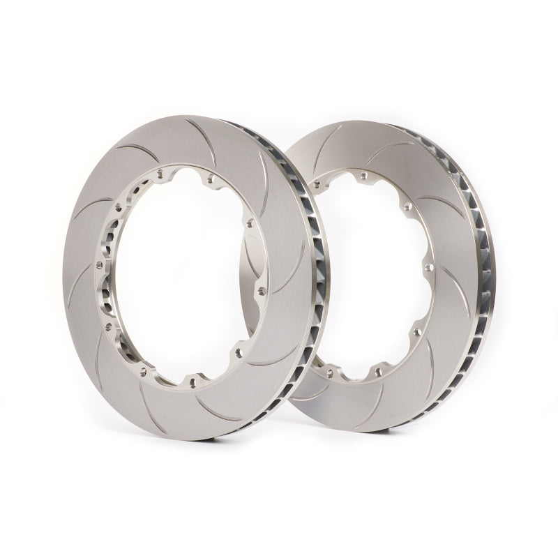 GiroDisc Mercedes 360mm Dimpled & Slotted Rear Replacement Rings - D2-123DS